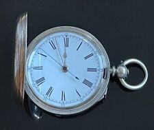 Fine Silver Center Second Chronograph James Murray London Pocket Watch c.1880