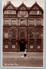 Truro Cornwall England Postcard Red Lion Hotel 1951 Posted RPPC Photo