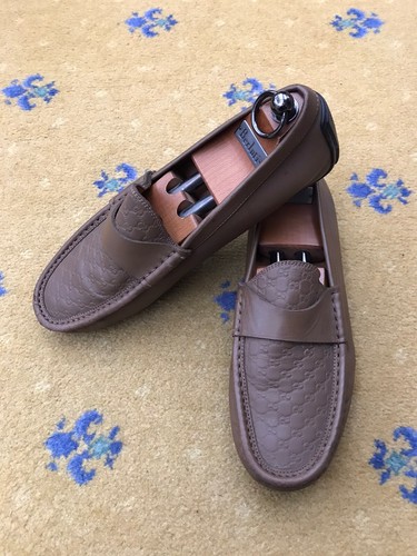 Gucci loafers leather shoes - gucci,