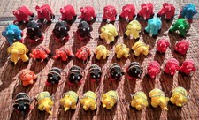 43 items Wholesale Wool Elephant Keyrings Voodoo Doll Style keychains key rings