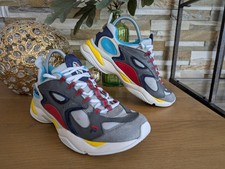 Fila Womens Size 7 Boveasorus Sneakers Limited Edition Gray Red Yellow