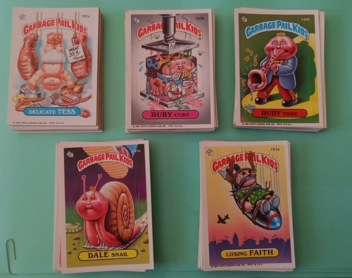 Garbage pail kids topps - garbage,