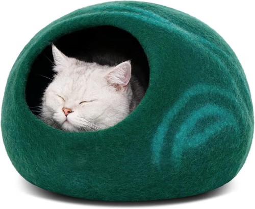 Meowfia cat cave - cat, bed