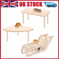 3pcs natural wooden hamster - 3pcs,