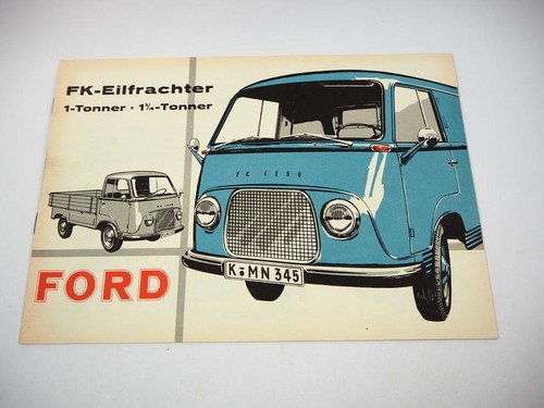 Original brochure ford taunus - original,