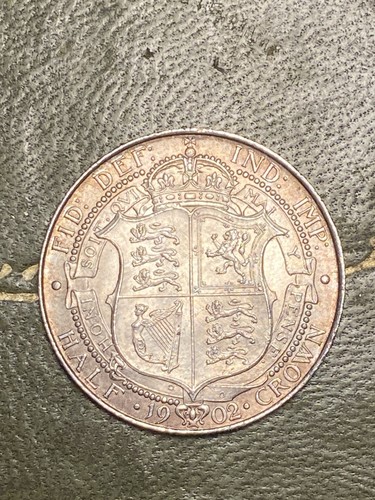 1902 edward vii - edward, half