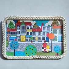 Vintage Multicoloured Serving
