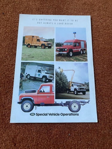 Land rover defender special - rover,