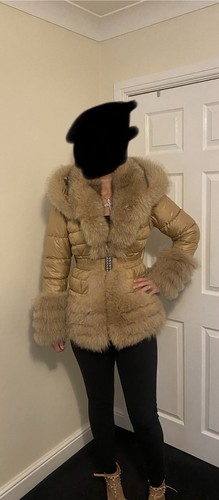 Womens fox fur - 4, puffa
