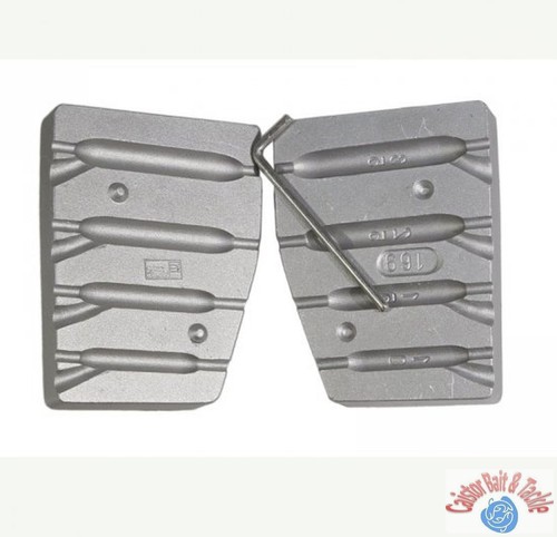 Dropshot sinker mould - , produces