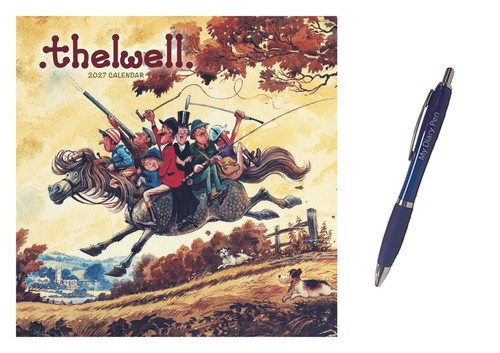 Thelwell wiro wall calendar - wiro,