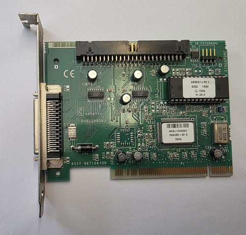 Adaptec aha 2940au scsi - adaptec, aha-2940au