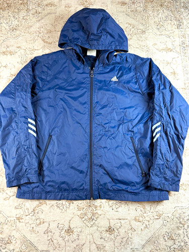 Adidas men blue hooded full - hooded,