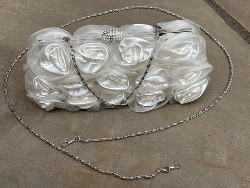 Lydc satin rose - satin, clutch