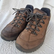 Scarpa Walking Shoes Men’s Size UK 9 Gore-Tex Nubuck Hiking Brown Cyrus Gtx