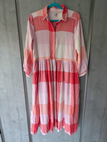 Joules pink red checked - joules, &
