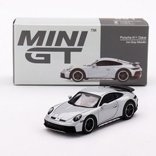 PORSCHE 911 DAKAR - ICE GREY METALLIC  (RHD) - MINI GT - 1:64 SCALE