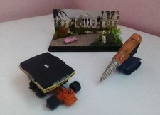 Konami THUNDERBIRD Elevator Car Mole FAB 1 Rolls Royce Display Diorama  