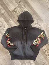 Large grey Ed hardy Zip-up