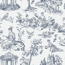 Peel and stick - wallpaper, blue
