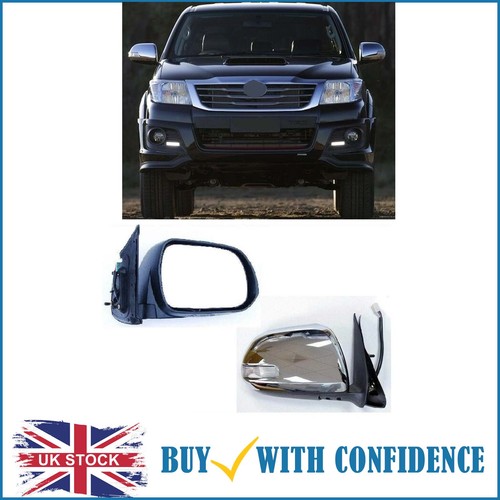 Door mirror electric chrome - door,