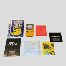 Nintendo GameBoy Color Pokemon Special Edition with Original Box