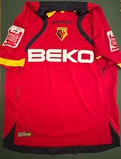 2007/08 Match-Worn Watford FC Marlon King Away Shirt - Known Game