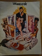 Live And Let Die : Cinema Movie Brochure 1973
