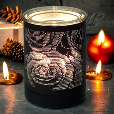 Black oil burner wax tart - black,