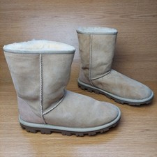 UGG Australia Women's Suede & Sheepskin Ankle/Mid-Calf Boots UK Size 7.5