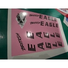 BRITISH EAGLE decal set for