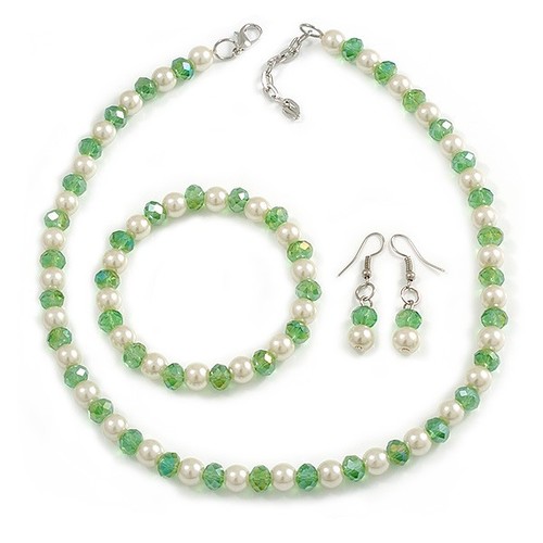 8mm spring green glass - 8mm/spring,