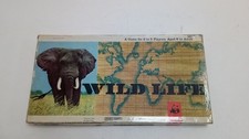Vintage Spears Games Wild Life Board Game 1970s Complete Boxed