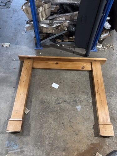 Antique pine fire surround - antique,