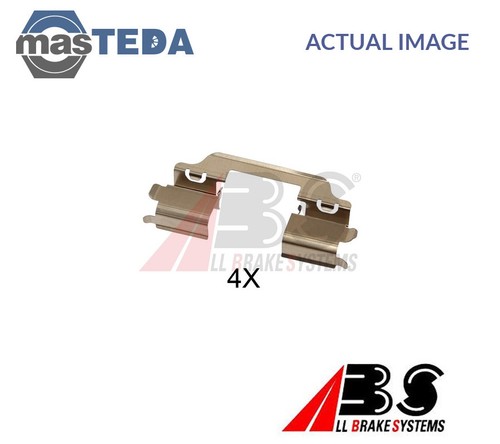 1707q brake pads fitting kit - 1707q,