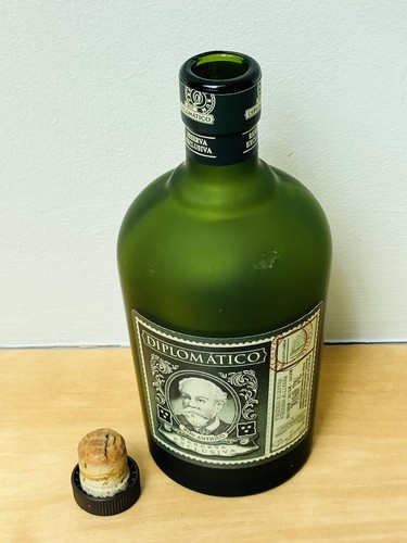 Diplomatico rum 70cl - rum, empty