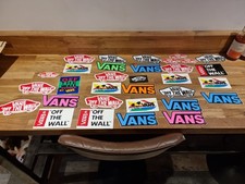 32x VANS Stickers Job Lot Off