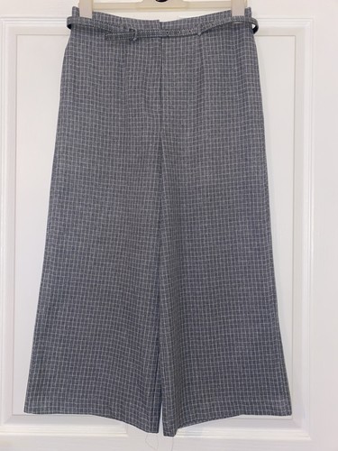 Ladies beau size grey check - size,
