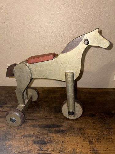 Vintage childrens wooden - childrens, toy