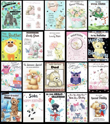 Quality cute birthday cards - birthday,