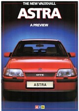 Vauxhall Astra Mk2 1984 UK