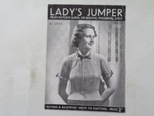 1940's Vintage Knitting