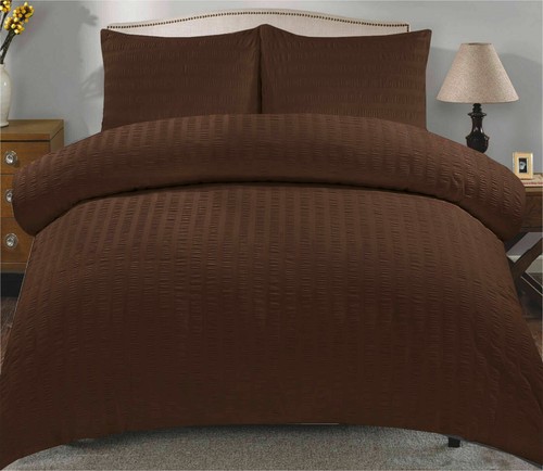 Seersucker duvet cover set - seersucker,