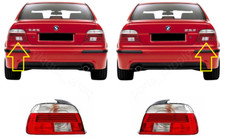 NEW FOR BMW 5 SERIES E39 00-04 REAR TAIL LIGHT LAMP WITH WHITE INDICATOR PAIR 