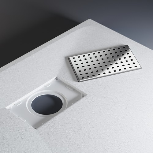 Shower tray drain cover cap - tray,