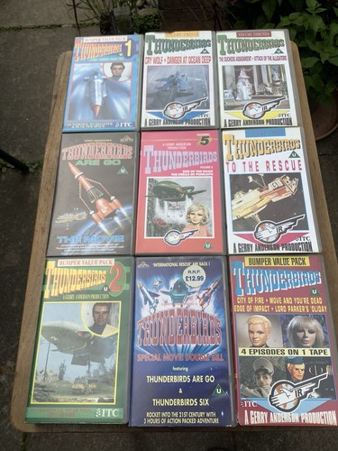 Thunderbirds vintage vhs - thunderbirds,