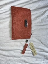 Edina Ronay Leather Coral Pink