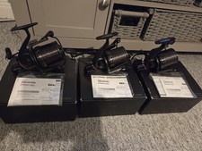 Daiwa Basia QD Custom DCR BCR1  Black-Red Carp Fishing Big Pit Reels