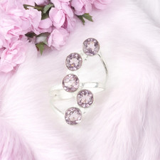 Pink Morganite Gemstone 925