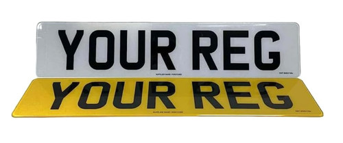 Number plates 100 road - -,